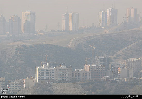 آلودگی هوای تهران/عکس