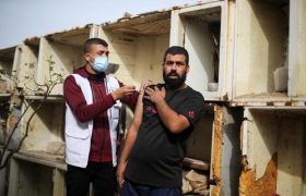 واکسیناسیون ضد ویروس کرونا در غزه