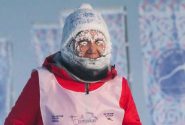 حواشی مسابقه دو استقامت در سرمای منفی ۶۳ درجه روسیه/ عکس