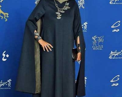 میترا حجار با ظاهری شیک در جشنواره فیلم فجر/عکس