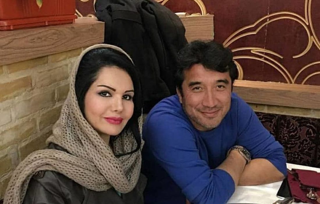 خداداد عزیزی غزال تیزپا و همسر دومش/عکس