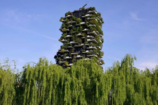 برج مسکونی “جنگل عمودی” در میلان/عکس