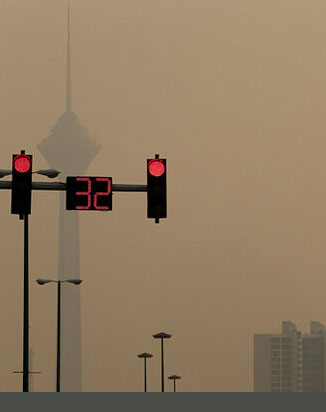 وضعیت «قرمز» کیفیت هوای تهران