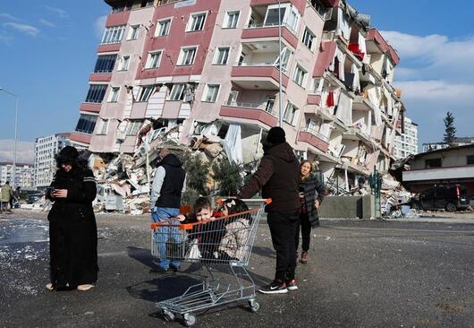 شهر زلزله زده هاتای ترکیه/ منبع : رویترز