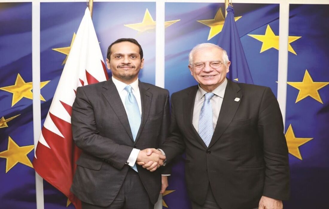 گفت‌وگوی وزیر خارجه قطر و بورل درباره ایران